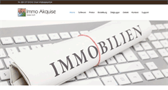 Desktop Screenshot of immo-akquise.de